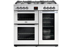 Belling Cookcentre 90G Gas Range Cooker - Stainless Steel